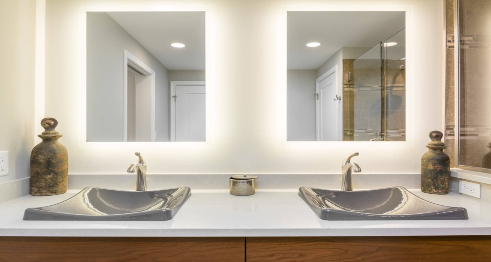 Lighting Upgrade for Denver Bathroom